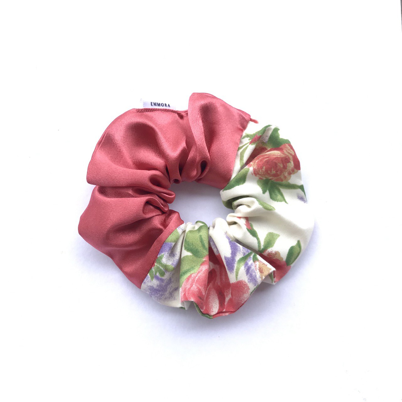 Flora Satin Scrunchies