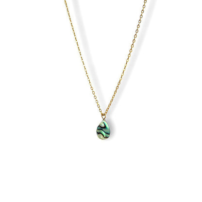 Teardrop Abalone Necklace