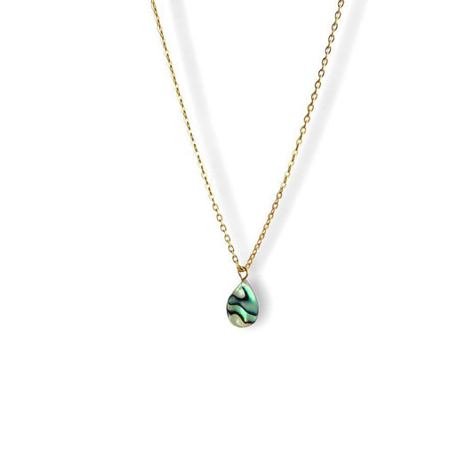 Teardrop Abalone Necklace