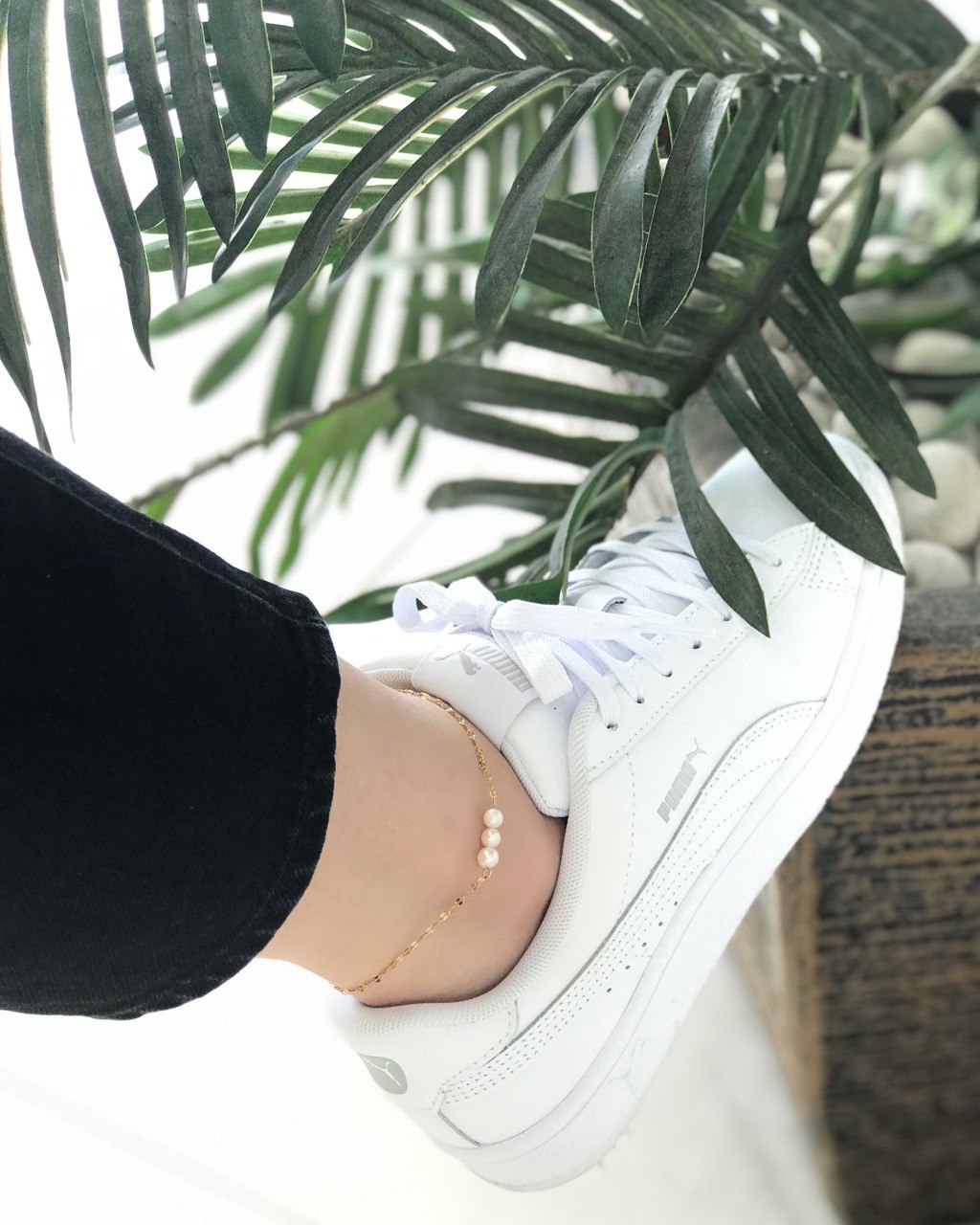 Amara Pearl Anklet